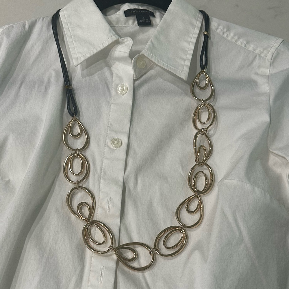 Gold & Black necklace